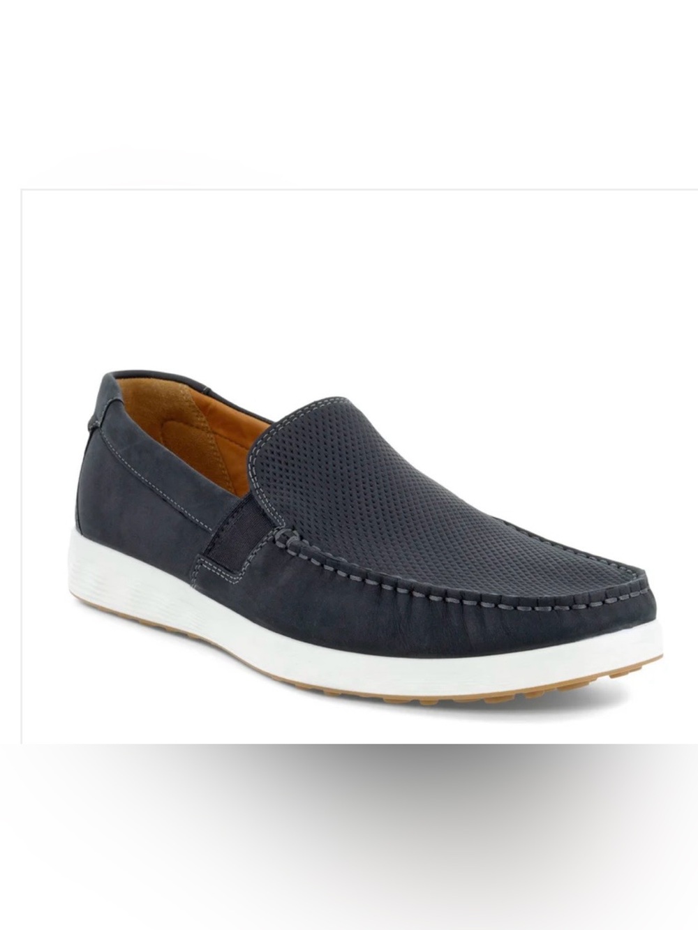 ECCO S Lite Moc Leather Slip On Sz 42 (US 8 - 8.5)